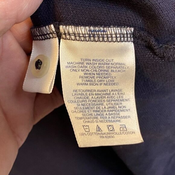 Lands End Men's Polo Shirt XL With National Transportation Safety Board Logo Nav - Picture 5 of 10